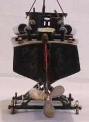 Vedette Rapide LE RACER En Tôle - 23 Cm - Propulsion Air Chaud - Boîte D'origine - Occasion