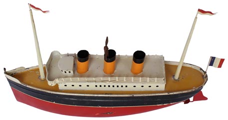 JOUET ANCIEN BATEAU Paquebot Vintage Boat Toy - Tri-Ang Scalex boat EUR 70,00 - FR