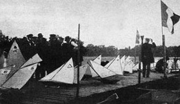 Compétitions entre Français, Anglais et Belges à Enghein - 1913