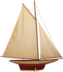 Pond yacht voilier de bassin