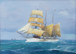 Roger Chapelet - Peintre officiel de la marine - Expertise