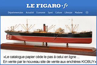Article LE FIGARO.fr Vente enchères antiquités de marine