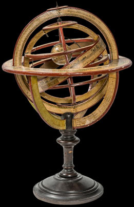Sphere armillaire ptolemaïque Delamarche
